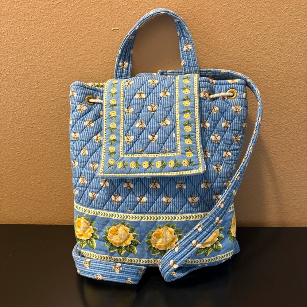 VERA BRADLEY Bees Vintage Backpack